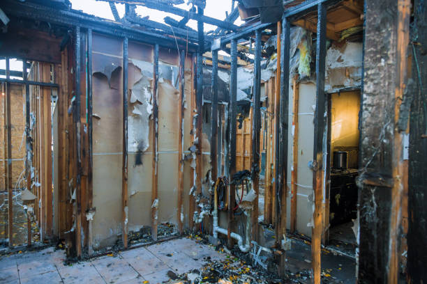 Professional Fire Damage Repair technician working in Solon, OH